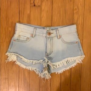PacSun high rise booty short
